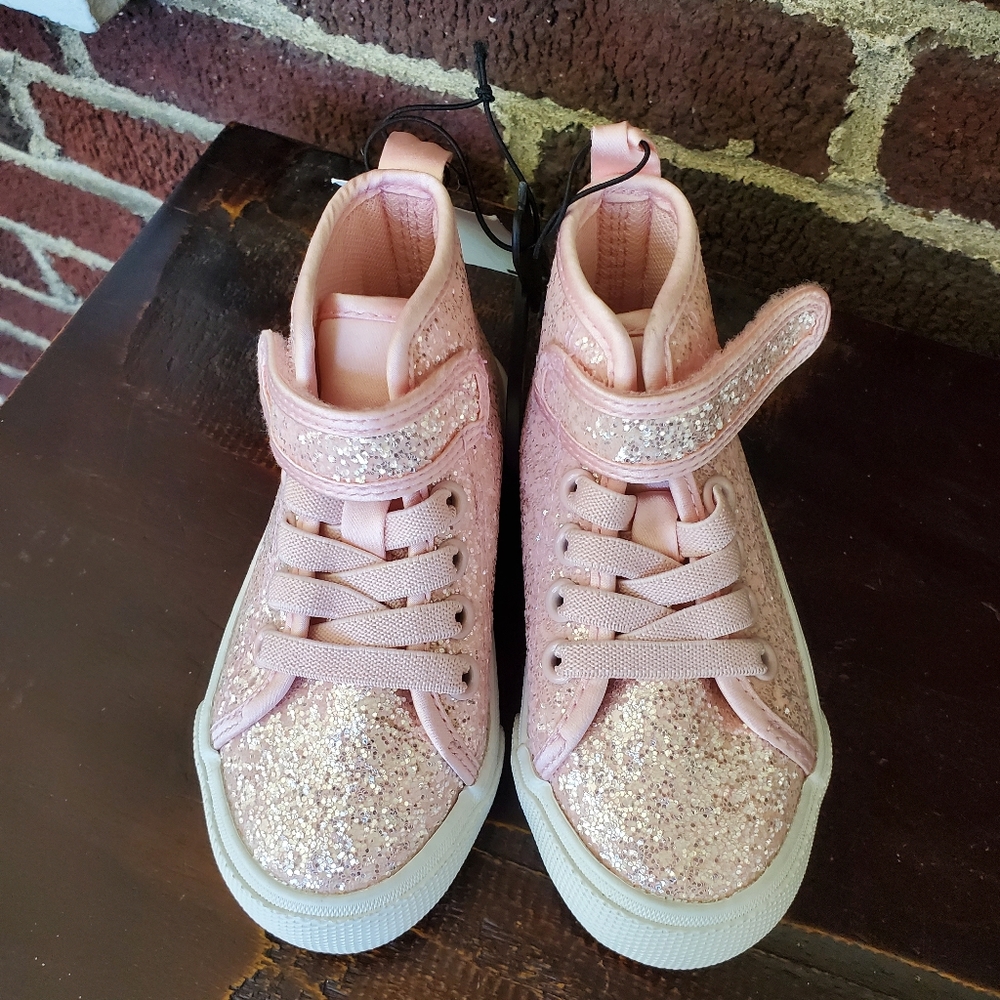 Toddler Sparkle High Top Sneakers